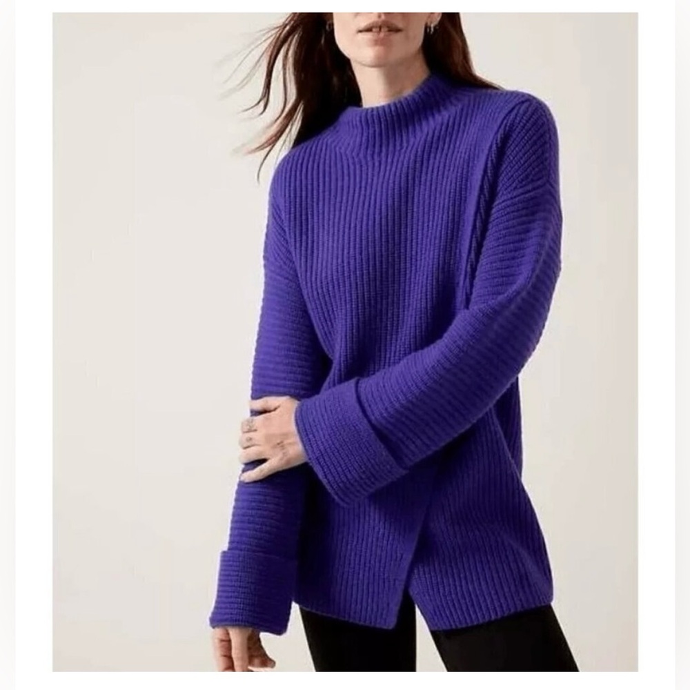 Athleta Wool Cashmere Sweater